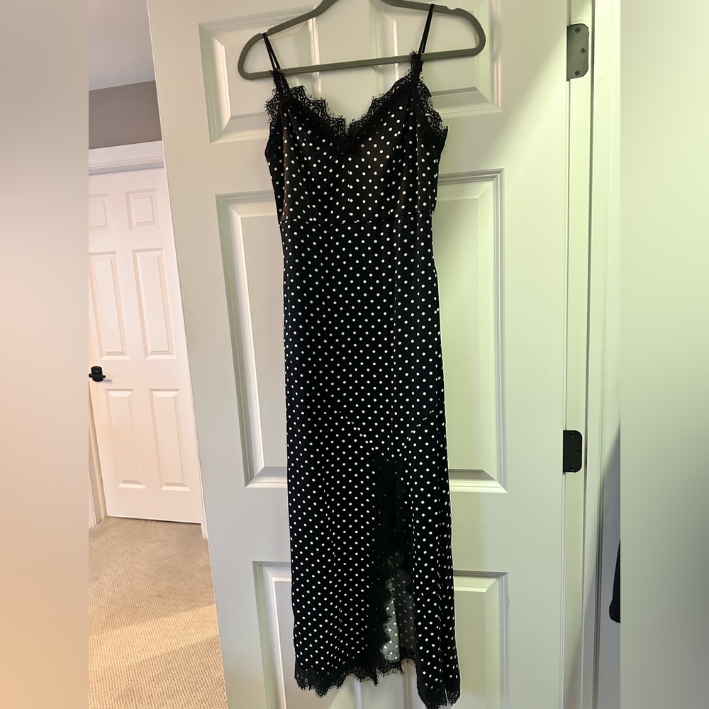 Silk Melbourne Kingston Lace Frill Dress by Ever New, Size 2